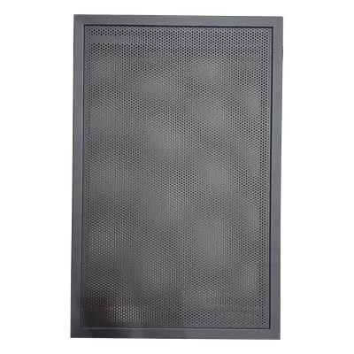 Puerta Ventilada NOTIFIER EQDR-C4 en Acero Calibre 16 con Cerradura y Bisagra Reversible