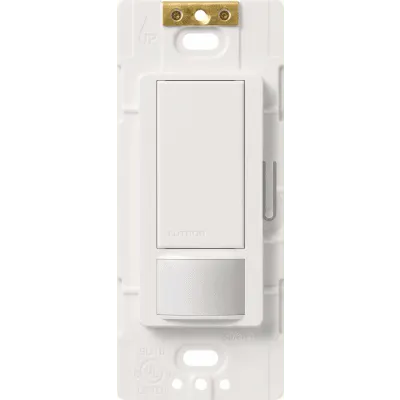 Apagador con sensor de ocupación Lutron MSOPS2WH, 180° y 2 A