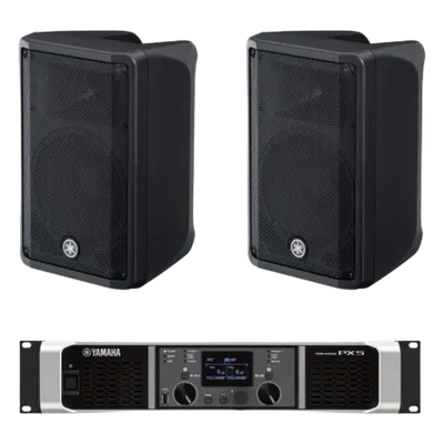 Kit de Refuerzo Sonoro / 2 Bocinas 2 Vías 10" / Amplificador Clase D 2x800W a 4Ω / Respuesta 50 Hz - 20 kHz / Conectores Speakon NL4 y XLR
