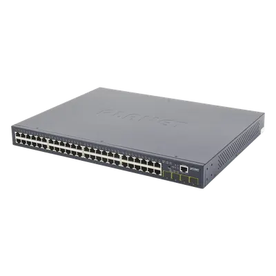 Switch administrable PLANET GS-4210-48T4S de 48 puertos Gigabit