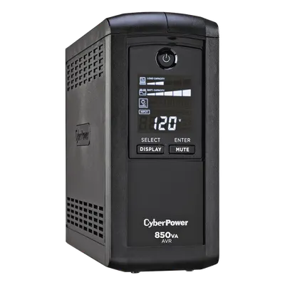 No Break CyberPower CP850AVRLCDA de 850 VA con pantalla LCD