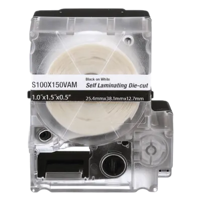 Etiquetas autolaminadas Panduit S100X225VAM para cables 8 a 4 AWG