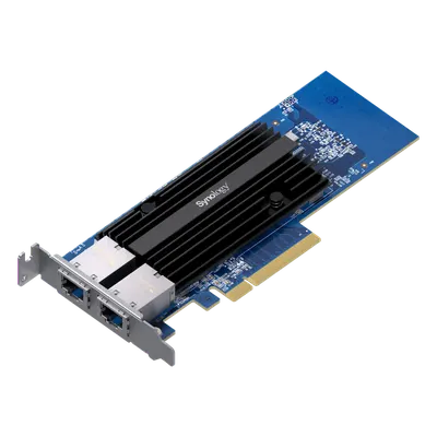 Adaptador de red SYNOLOGY E10G30-T2 con doble puerto 10 GbE