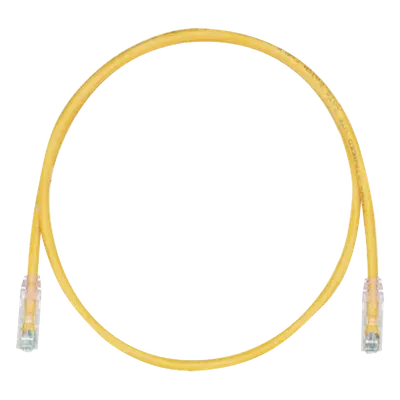 Cable de parcheo PANDUIT UTPSP10YLY Cat6 amarillo de 3.05 m
