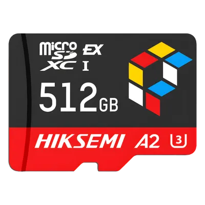 Tarjeta microSD Express HIKSEMI HS-TF-G3-PRO de 512 GB y alta velocidad