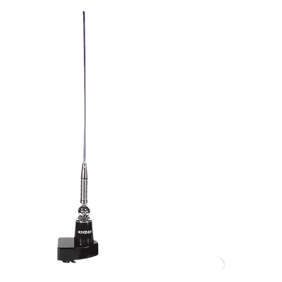 Antena Móvil VHF / Ajustable en Campo / 148-174 MHz / 3.4 dB / 200W / 17 ft (5.18 m) RG-58/U / PL-259