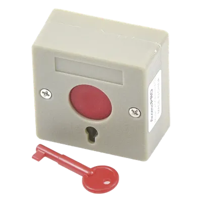 Botón de pánico AccessPRO ACCESSPA53 con restablecimiento por llave