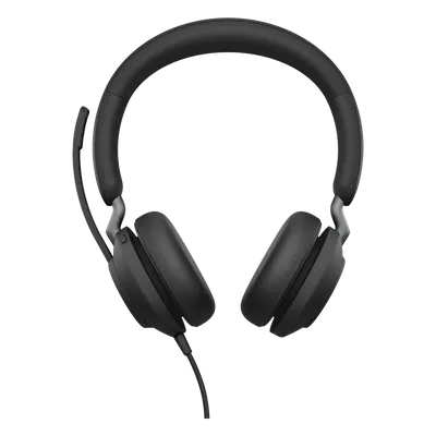 Jabra Jabra Evolve 2 40, Auricular stereo versión UC con aislamiento de ruido, conexión USB-A y indicador de ocupado (Busylight) (24089-989-999) 