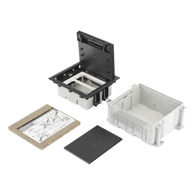 Caja de suelo SIMON SM-CPAV-2 para 2 módulos dobles K45