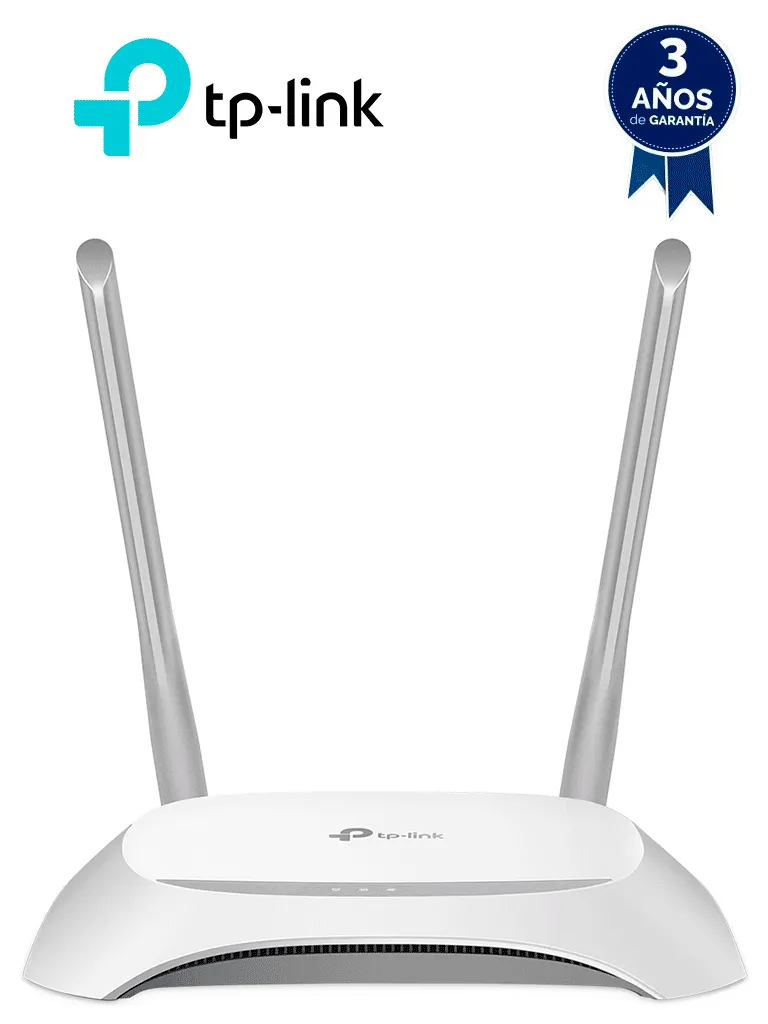 Router TP-Link TL-WR840N Wi-Fi de hasta 300 Mbps con cuatro modos