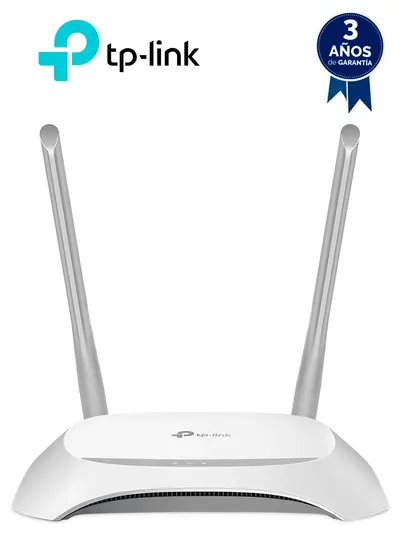 Router TP-Link TL-WR840N Wi-Fi de hasta 300 Mbps con cuatro modos
