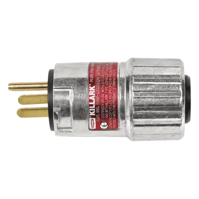 Clavija de Entrada Recta / 20 A / 125 V CA / NEMA 5-20P / Áreas Clasificadas / NEMA 3,7,9