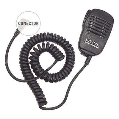 Micrófono-bocina PRYME SPM-100 con PTT para radios Icom ICF
