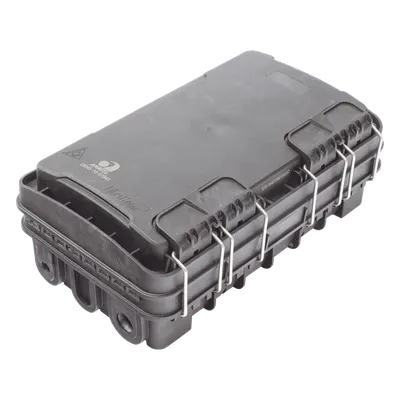 Caja de distribución de fibra FIBERHOME FDP-420E-8 con 8 salidas SC/APC
