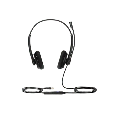 Diadema USB Profesional / Dual / Certificación Microsoft Teams / Audio de Banda Ancha / Micrófono Unidireccional / Controlador LED