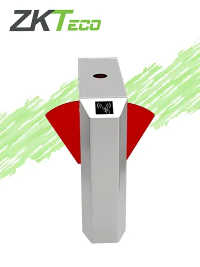ZKTECO FBL220RED - Barrera Peatonal de Aleta Bidireccional/ Acero SUS304/ Aletas de Acrílico (Rojas) / Infrarrojo de Seguridad/ 110V/ 5 millones de Ciclos/ 30 Personas x Min/ Carril 58 cm/ No cuenta con Lectores y Panel (REQUIERE BARRERA FBL200)