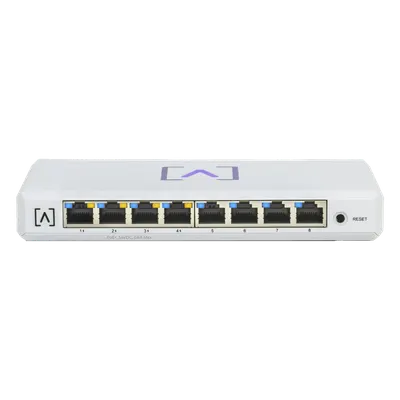 Switch administrable ALTA LABS S8-POE Gigabit con 4 puertos PoE+