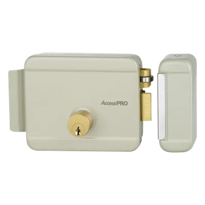 Cerradura eléctrica AccessPRO ACCESSRIM de doble cerrojo para puerta derecha