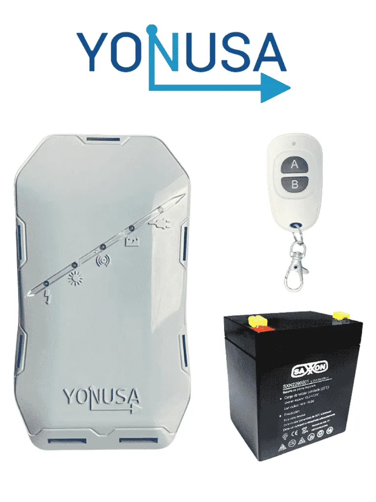 Energizador YONUSA EYHS500 con batería de respaldo CBAT45AH