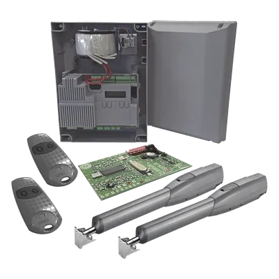Kit para puertas abatibles CAME KIT-ATS-070 de uso intensivo