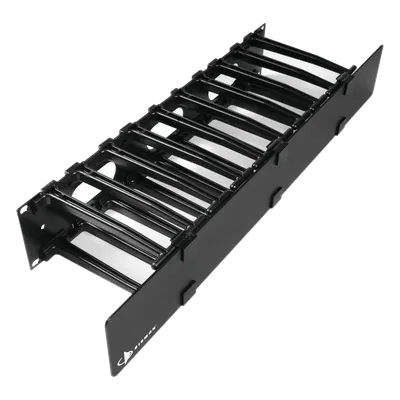 Organizador de cable horizontal SIEMON HCM-6-2U para rack de 19 pulgadas