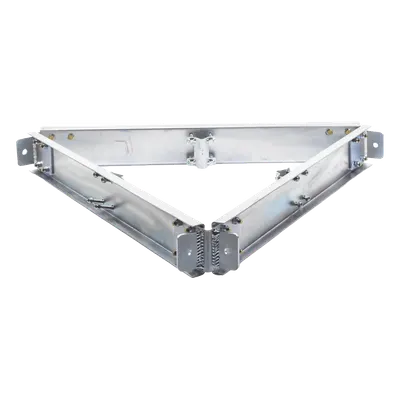 Estabilizador de Torre / Acero Galvanizado por Electrólisis / 6 Puntos de Sujeción / Antitorsión / Compatible STZ-45 / Cara 90 cm