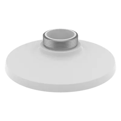Adaptador de Montaje tipo Plato / Aluminio / Ø154.8 mm (Ø6.09') x 47 mm (1.85') / 200 g (0.44 lb) / Blanco / Compatible con Domos Fisheye 5MP