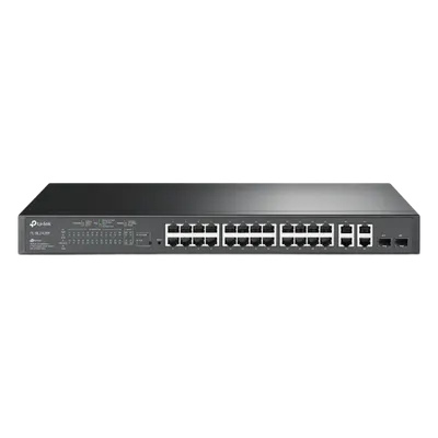 Switch PoE+ administrable TP-Link TL-SL2428P de 24 puertos y 250 W