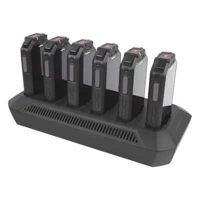 Multicargador de escritorio RUGGEAR 25027300 para 6 radios RG750