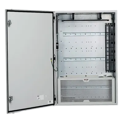Gabinete de zona de red PANDUIT Z23C-S para switches industriales
