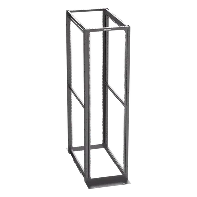 Rack de Cuatro Postes / 45 UR / Carga 2500 lbs / Profundidad Ajustable 41.5 in (3.46 ft) / Acero / EIA-310D