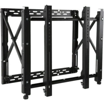 Soporte de Pared para Videowall / Pantallas 65" a 98" / Liberación Rápida / Ajuste Micro sin Herramientas en 8 Puntos / Carga Máxima 102 kg (225 lb) / VESA 200 x 200 hasta 600 x 600