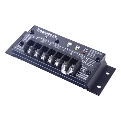 Controlador de Carga Solar PWM / 10 A / 12 VCC / Encapsulado Epóxico / Clase 1 Div 2 / Compensación de Temperatura