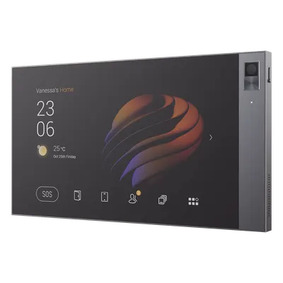 Panel de Control Táctil / 8 Pulgadas / Resolución 1280x800 / Wi-Fi Dual Band / Zigbee 3.0 / PoE / Sensores Integrados
