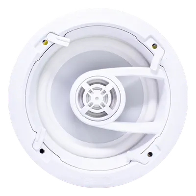 Altavoz de plafón / 3 vías / 9 pulgadas (0.75 pies) / 150W / 8 ohmios / Tweeter pivotante de titanio