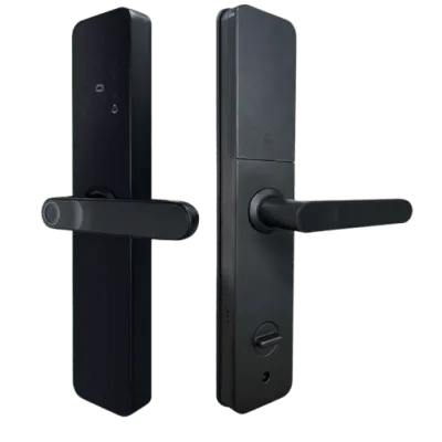 Cerradura inteligente / ZigBee 3.0 / IP52 / 4 métodos desbloqueo / 4 pilas AA / 1.64-2.13 ft alcance