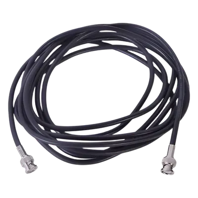 Cable Coaxial RG-59U-SYS-COBRE (400 cm)Cinta Poliester, 40%Malla-Aluminio, BNC Macho-BNC Macho.