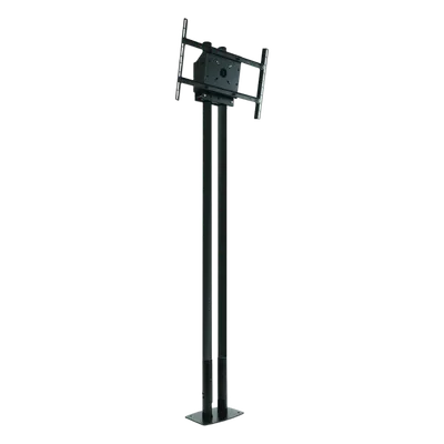 Soporte de Piso Dual Pole para Pantallas 46" a 90" / Carga Máxima 211 lb (96 kg) por Pantalla / VESA hasta 600 x 400 mm / Postes Extensibles 78" (2 m) / Gestión Integrada de Cables / Inclinación +20° a -5°