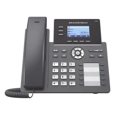 Teléfono IP Grandstream GRP2604 con 3 líneas SIP y gestión GDMS