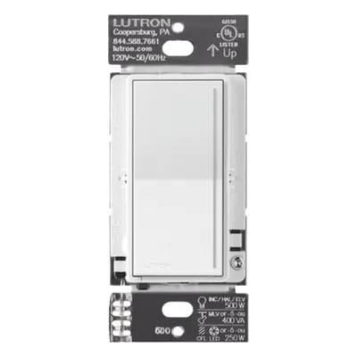 Atenuador auxiliar Lutron RadioRA 3 RRSTRDWH para control desde varios puntos