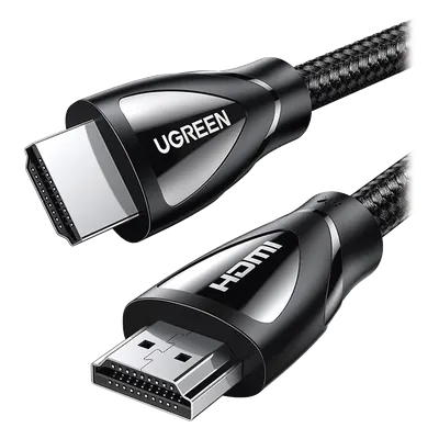 Cable HDMI 2.1 de Nylon Trenzado / 1 Metro (3.28 Pies) / 8K@60Hz/4K@120Hz / 48 Gbps / eARC / HDR10+ / Dolby Vision / Dolby Atmos / VRR / ALLM / HEC / 3D