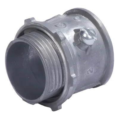 Conector metálico JUPITER JU-PD-112-CON de 1 1/2 pulgadas y 3 m