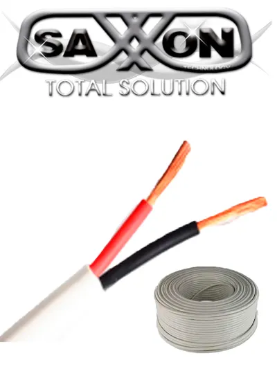 Cable de alarma SAXXON OWAC2305JF de 2 conductores y 305 m