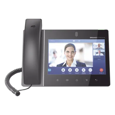 Video teléfono IP  empresarial Android con pantalla táctil (1280x800) hasta 16 líneas y 16 cuentas SIP