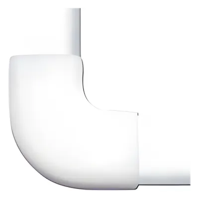 Sección en "L" de PVC auto extinguible,  para canaleta TMK0812 (3 piezas) (5030-02001)