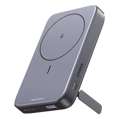Batería portátil UGREEN 15086B con MagSafe de 15 W y soporte plegable