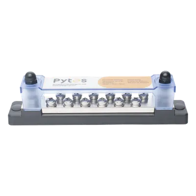 Bloque de terminales PYTES BUSBAR300A de 300 A con 12+2 líneas