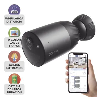 Cámara IP WiFi EZVIZ CS-BC1C/4K 4K con batería recargable