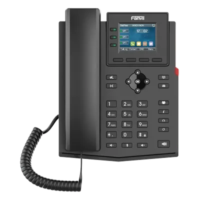 Teléfono IP FANVIL X303P con pantalla a color y PoE