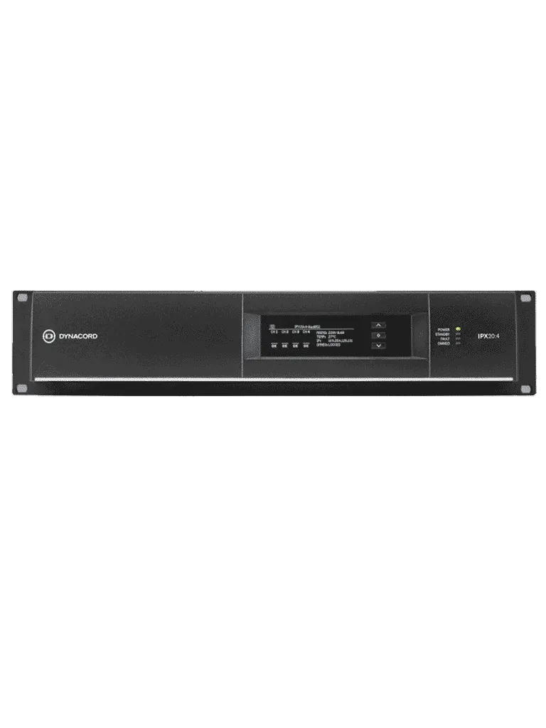 BOSCH M_IPX104-Amplificador DSP de 4X 2500/ Baja impedancia 70 O 100V